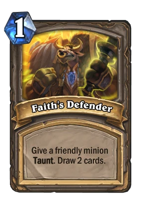 Faith's Defender Card Image