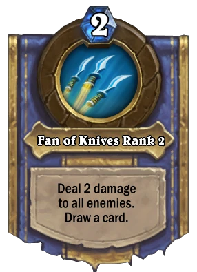 Fan of Knives Rank 2 Card Image