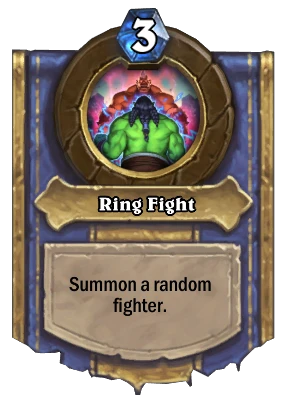 Ring Fight Card Image