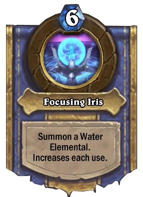Focusing Iris Card Image