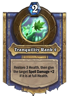 Tranquility Rank 2 Card Image