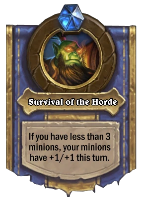Survival of the Horde Card Image