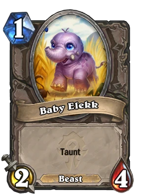 Baby Elekk Card Image