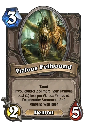 Vicious Felhound Card Image