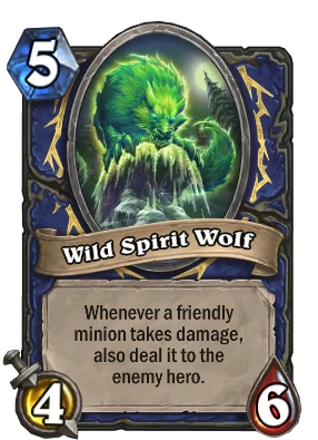 Wild Spirit Wolf Card Image