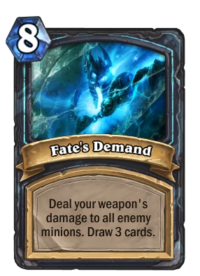 Fate's Demand Card Image