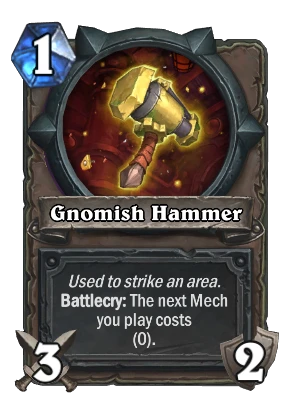 Gnomish Hammer Card Image