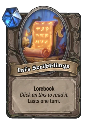 Ini's Scribblings Card Image