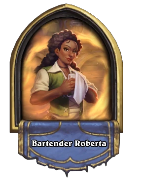 Bartender Roberta Card Image