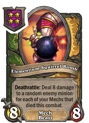 Elementium Squirrel Bomb Card Image