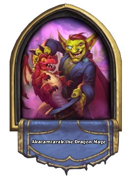 Akazamzarak the Dragon Mage Card Image