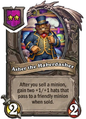 Asher the Haberdasher Card Image