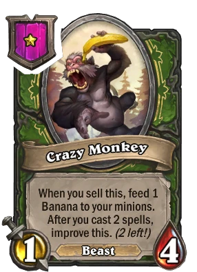 Crazy Monkey Card Image