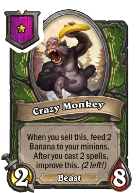 Crazy Monkey Card Image
