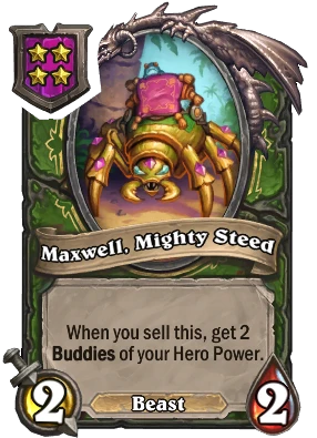 Maxwell, Mighty Steed Card Image
