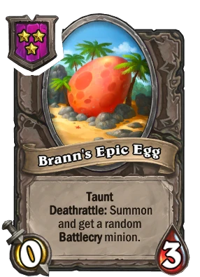 Brann's Epic Egg Card Image