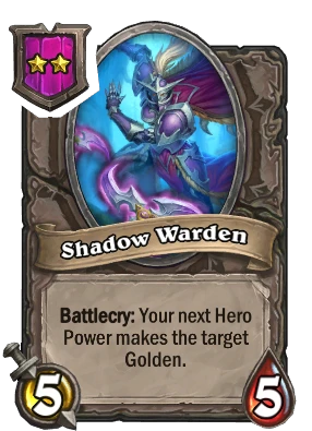 Shadow Warden Card Image