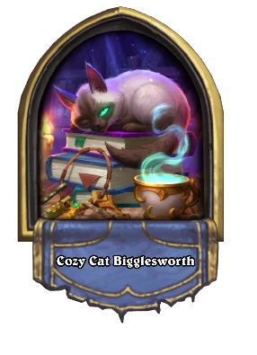 Cozy Cat Bigglesworth Card Image