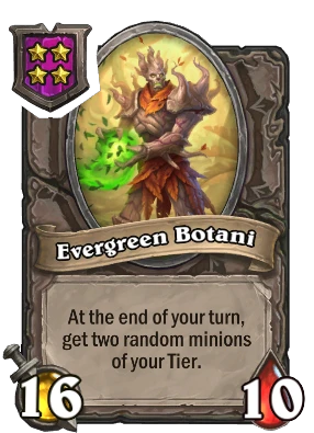 Evergreen Botani Card Image