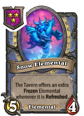Snow Elemental Card Image