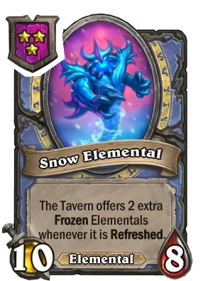 Snow Elemental Card Image