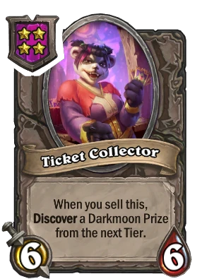Ticket Collector Card Image