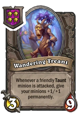 Wandering Treant Card Image