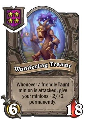 Wandering Treant Card Image