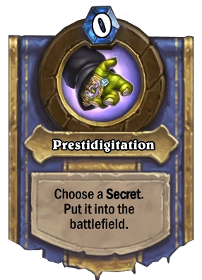 Prestidigitation Card Image