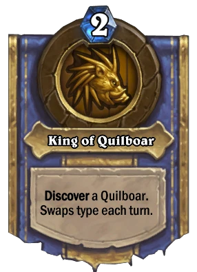 King of Quilboar Card Image