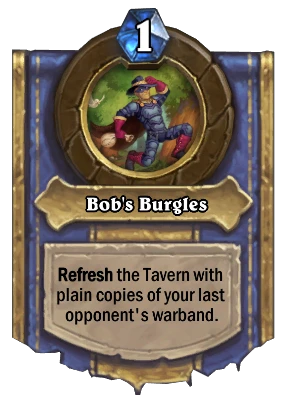Bob's Burgles Card Image