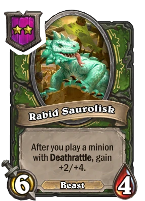 Rabid Saurolisk Card Image