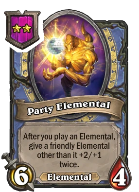 Party Elemental Card Image