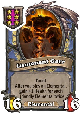 Lieutenant Garr Card Image