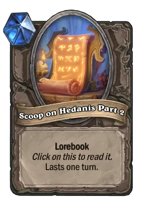 Scoop on Hedanis Part 2 Card Image