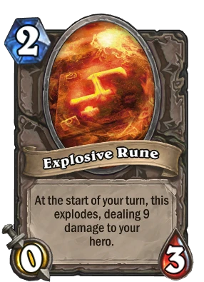 Explosive Rune Card Image