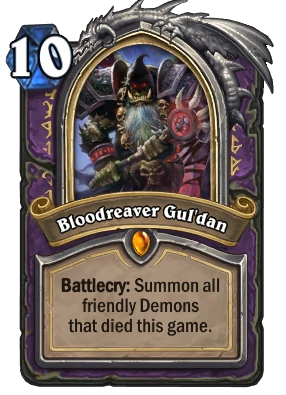 Bloodreaver Gul'dan Card Image