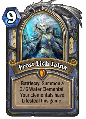 Frost Lich Jaina Card Image