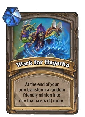 Work for Hagatha Card Image