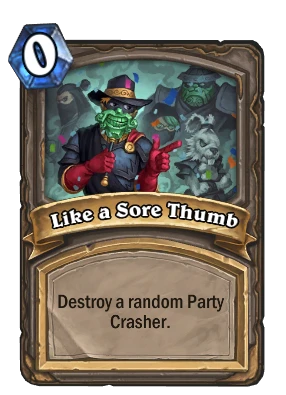 Like a Sore Thumb Card Image