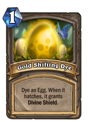 Gold Shifting Dye Card Image