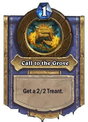Call to the Grove Card Image