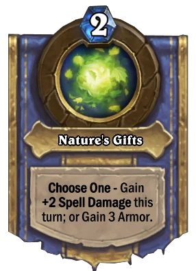 Nature's Gifts Card Image