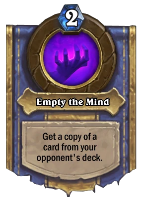 Empty the Mind Card Image