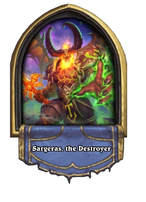 Sargeras, the Destroyer Card Image
