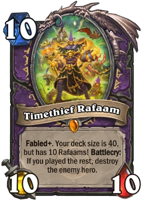 Timethief Rafaam Card Image