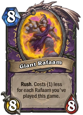Giant Rafaam Card Image