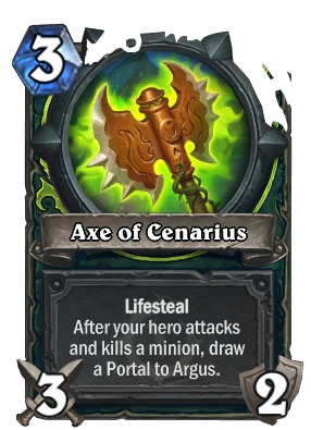 Axe of Cenarius Card Image