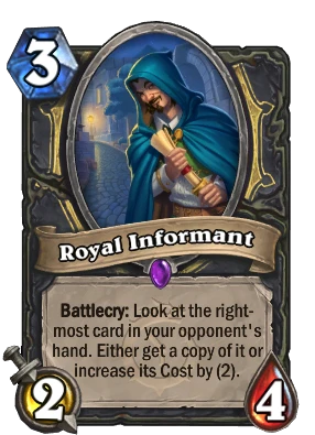 Royal Informant Card Image