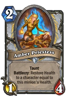 Amber Priestess Card Image
